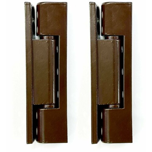 Нерегулируемые петли 90 мм для окон и легких дверей, комплект 2 шт Цвет: коричневый