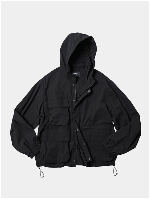Куртка FrizmWORKS демисезонная, силуэт свободный, размер L, черный