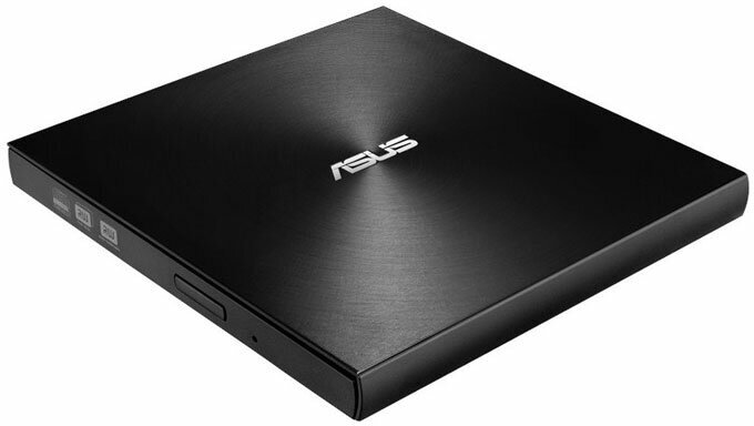 Внешний привод DVD-RW ASUS SDRW-08U7M-U Ultra Slim DVD±R/±RW USB 2.0 чёрный