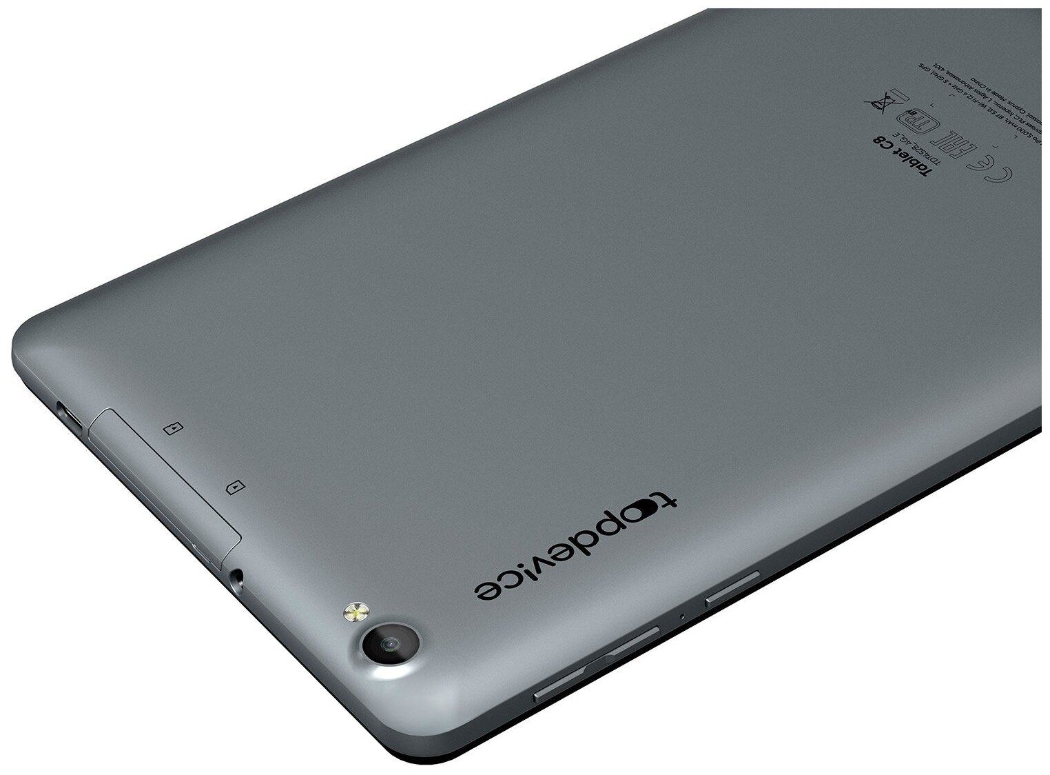 Планшет Topdevice Tablet C8 32 ГБ черный (TDT4528_4G_E_CIS)