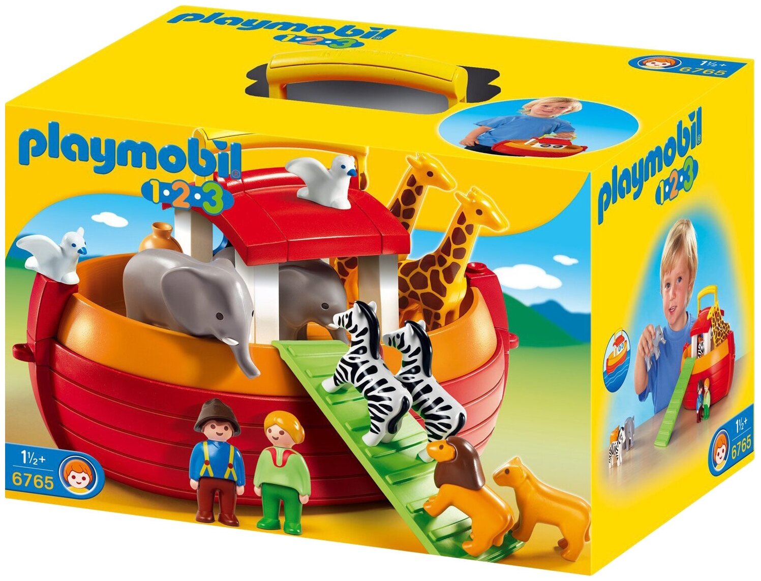 Конструктор Playmobil 1-2-3 6765 Ноев ковчег