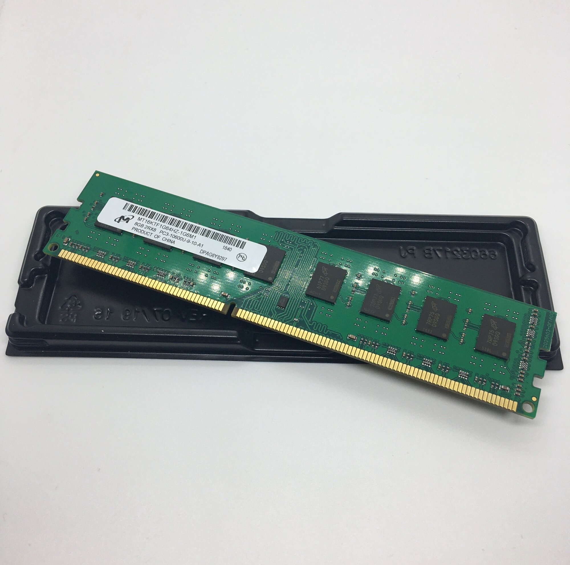 Оперативная память Micron DDR3 8 ГБ 1333 MHz DIMM PC3-10600U 1x8 ГБ