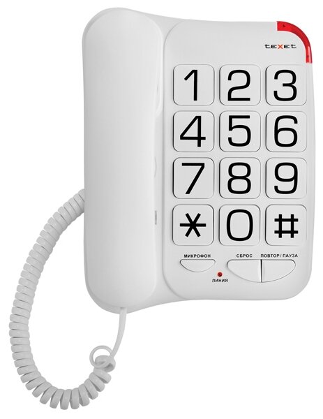 teXet TX-201 White