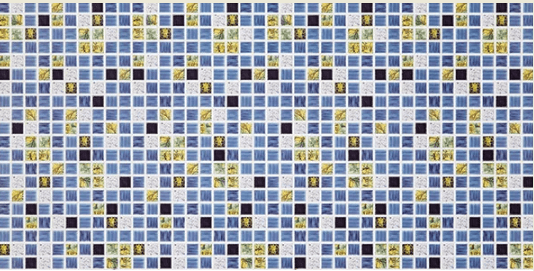 Панель ПВХ "Атлантида" мозайка 955х480 в количестве 10 штук (4,58м2) - фотография № 1