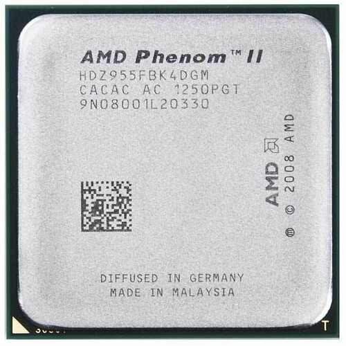 Процессор AMD Phenom II X4 955 AM3, 4 x 3200 МГц, OEM процессор amd phenom ii x4 deneb 925 am3 4 x 2800 мгц oem