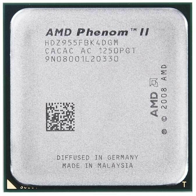 Процессор AMD Phenom II X4 955 AM3 4 x 3200 МГц