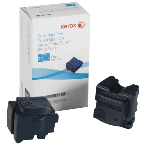 Твердые чернила Xerox 108R00936, для Xerox ColorQube 8570, Xerox ColorQube 8580, голубой, черный, 4400 стр., 1 цвет