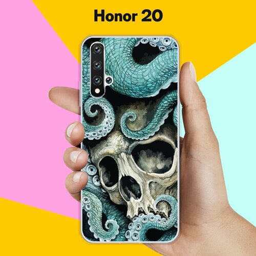 Силиконовый чехол на Honor 20 Череп / для Хонор 20 силиконовый чехол череп на honor 20