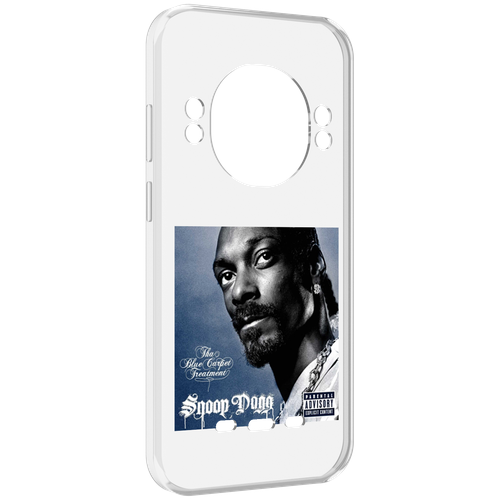 Чехол MyPads Snoop Dogg THA BLUE CARPET TREATMENT для UleFone Power Armor 16 Pro задняя-панель-накладка-бампер