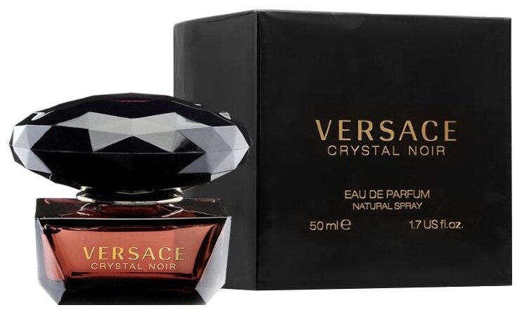 Женская парфюмерная вода Versace Crystal Noir, 50 мл