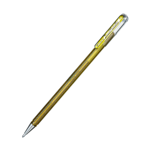 Pentel Ручка гелевая Hybrid Dual Metallic, 1.0 мм, K110, 1 шт. наушники qumann qse 02 розовый металлик