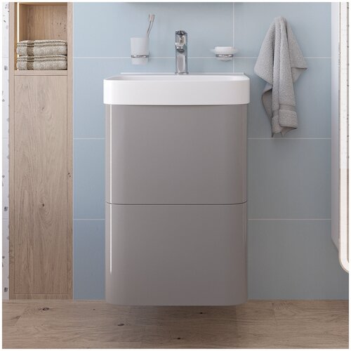 Тумба с раковиной VOQ Bold 45 premium grey