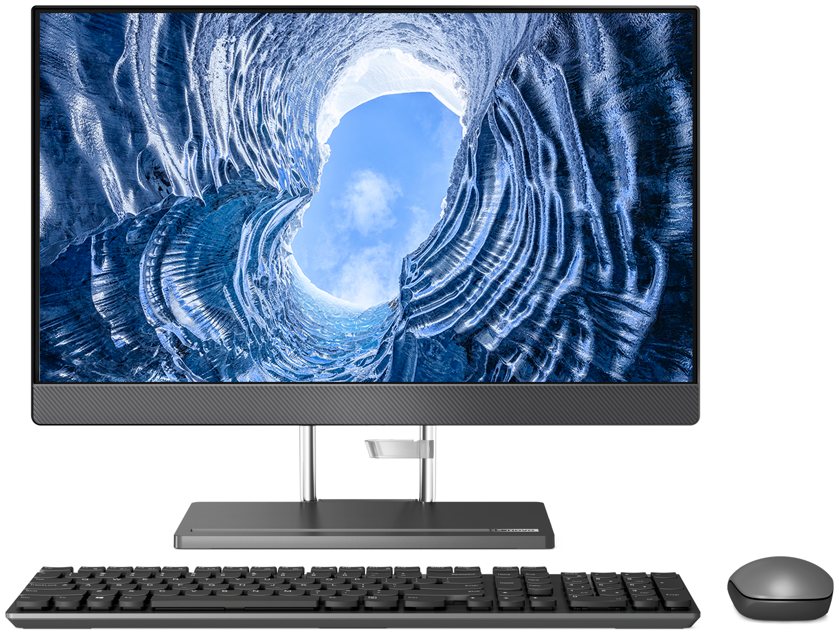 Lenovo IdeaCentre AIO 5 24IAH7 23.8" FHD (1920x1080) IPS 250N, i5-12500H, 8GB DDR5 4800, 512GB SSD M.2, Intel Iris Xe, WiFi, BT, NoDVD, IR&5.0 Cam,...