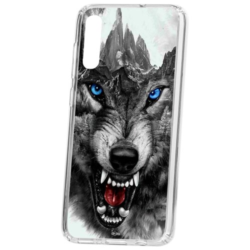 фото Чехол на samsung galaxy a70 2019 kruche print волк