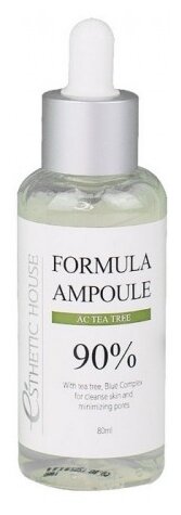 Esthetic House Formula Ampoule AC Tea Tree сыворотка для лица с экстрактом чайного дерева, 80 мл