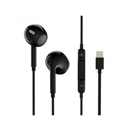 Perfeo наушники вкладыши c микрофоном REDONE черные 8pin-BT 45800₽