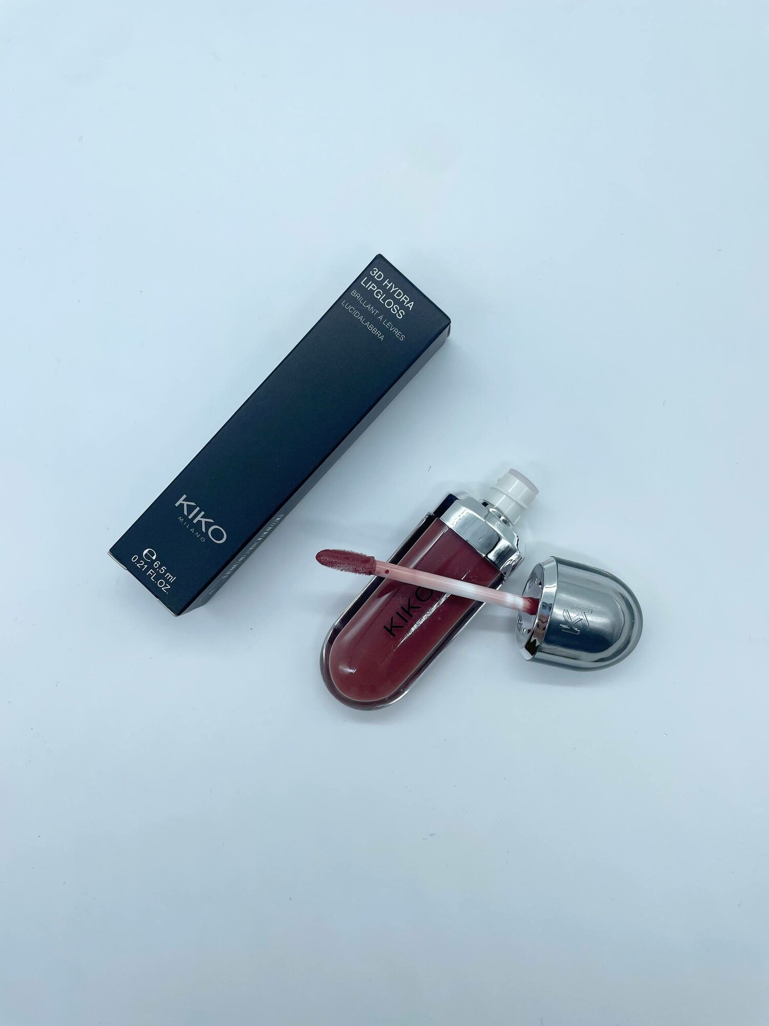 Помада блеск для губ, смягчающий и сияющий, с эффектом 3D, KIKO A5 — фото 1