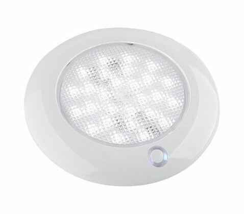 Светильник каютный светодиодный, белый свет, D102мм 10-30 В, SeaFlo