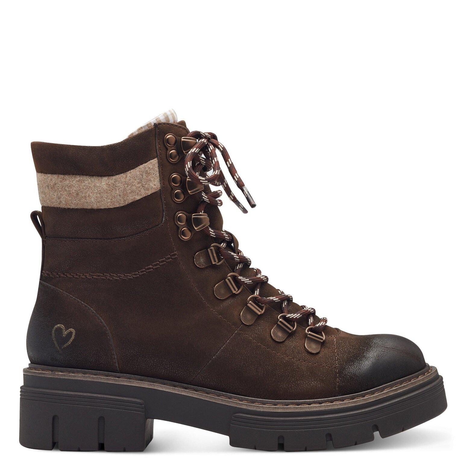 Ботинки Marco Tozzi, размер 36, кофейный