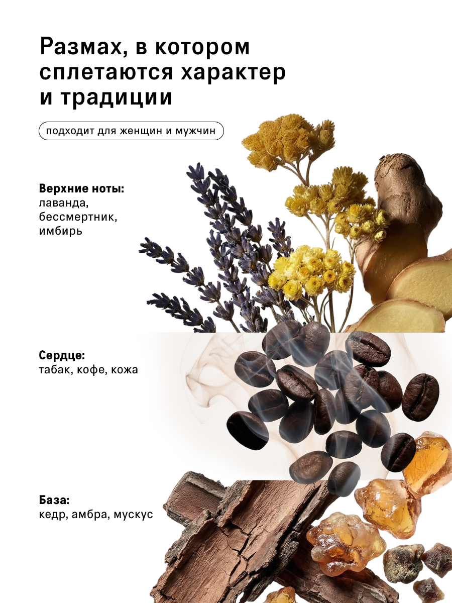 Мист для волос и тела The Act парфюмированный COSAQUE, 50 мл — фото 1