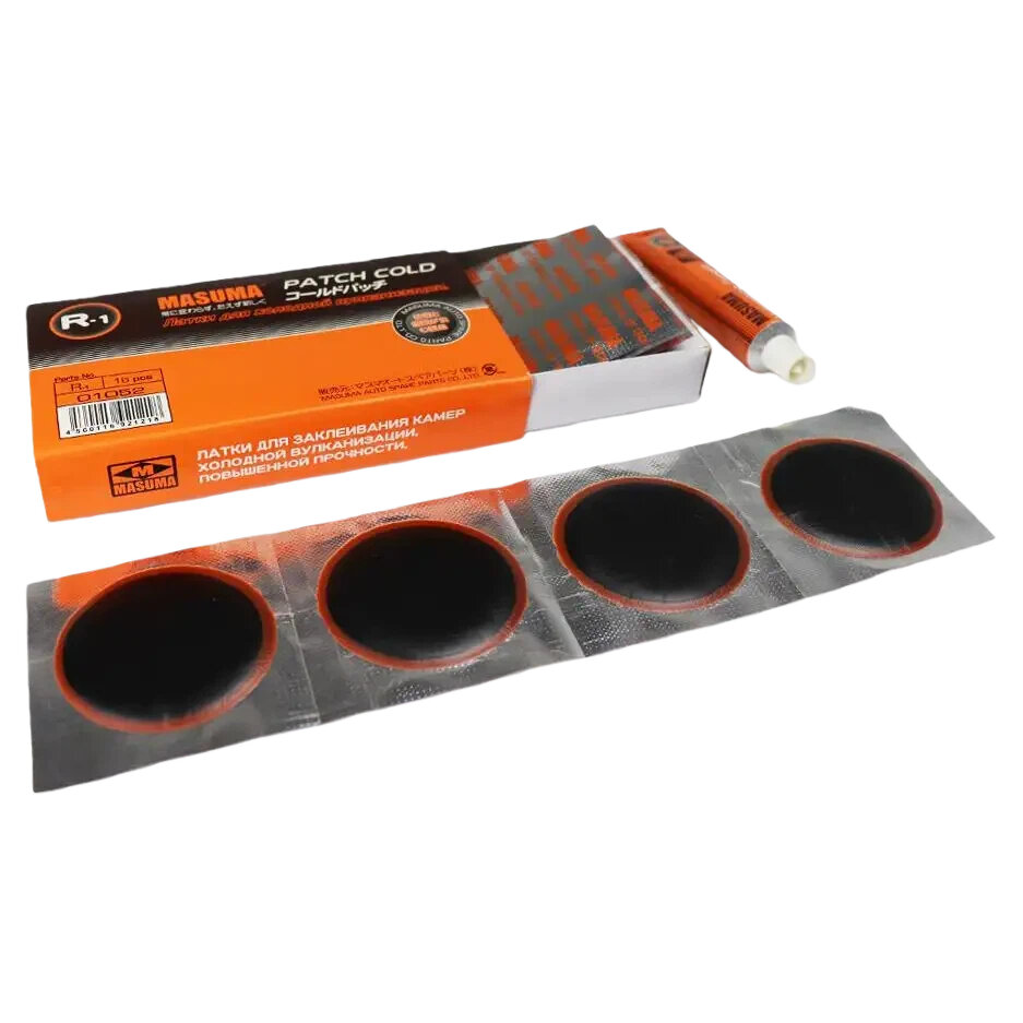 Заплатки камер MASUMA R1 D=48 мм, комплект 16 шт