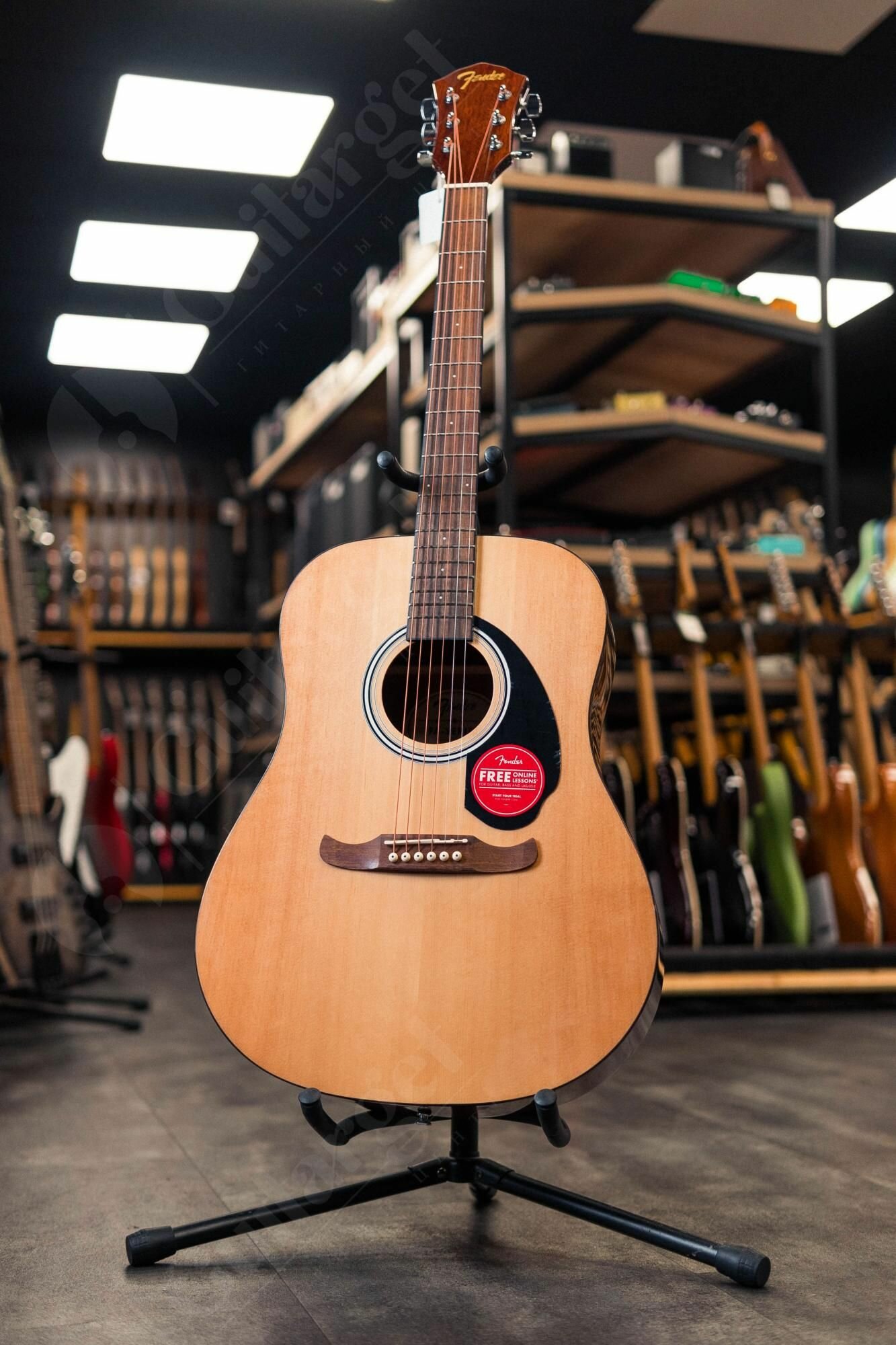 Акустическая гитара Fender FA-125 NAT с чехлом