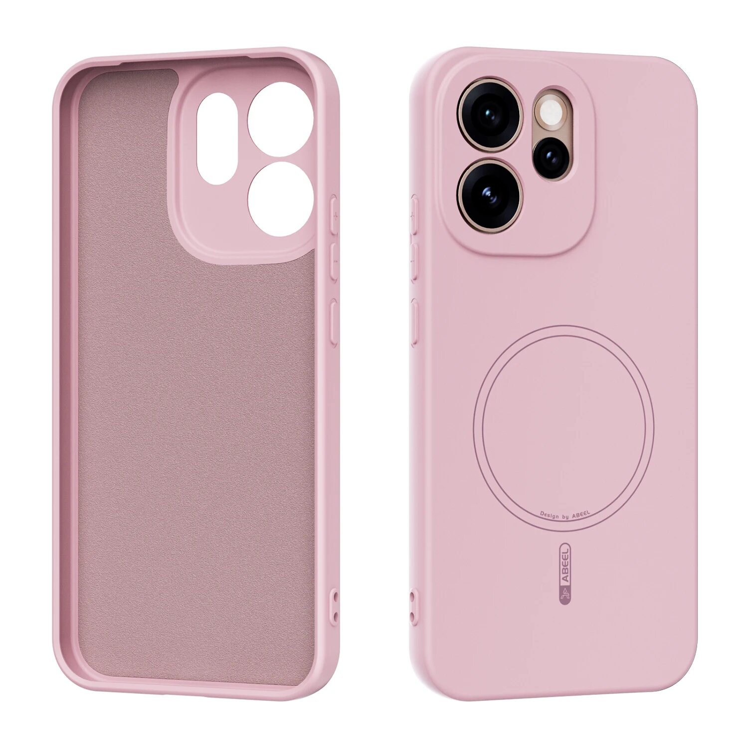 OPPO Reno 15F 14F 15 14 Pro/Find X9 X8 Pro, Мягкий Силиконовый OPPO Reno15 F, Розовый, A2