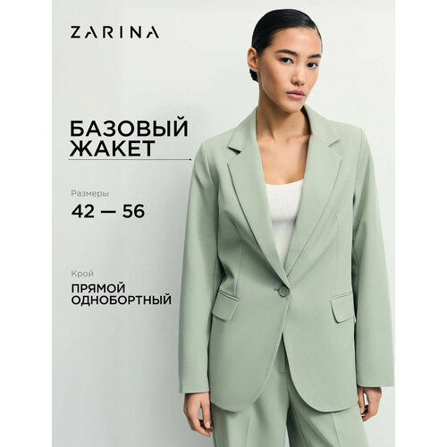 фото Пиджак zarina, размер xs (ru 42), мятный