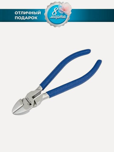 Изображение товара Бокорезы NORGAU Industrial силовые кусачки из Cr-Mo закаленной стали с нескользящими рукоятками, для резки проволоки, 160 мм