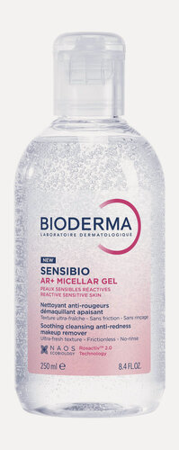 Изображение товара BIODERMA LABORATOIRE DERMATOLOGIQUE Sensibio AR+ Гель для лица мицеллярный очищающий для кожи с покраснениями, 250 мл