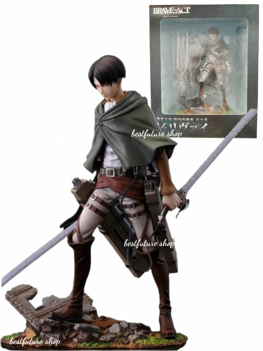 Аниме Фигурка Атака Титанов Леви Аккерман / Levi 20cm