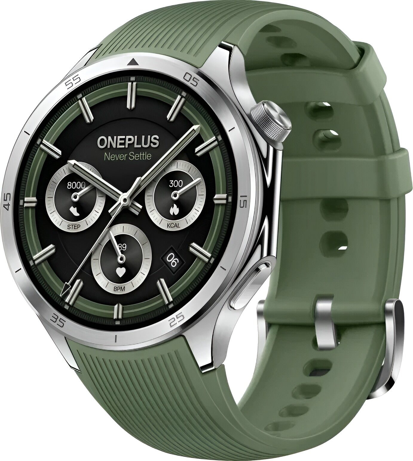 Смарт-часы OnePlus Watch 3 Wi-Fi, 2/32 Гб, Global, Emerald Titanium