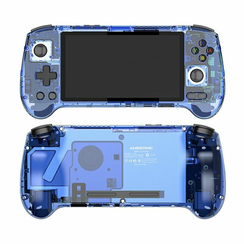 Anbernic RG556 128GB UFS2.2+128GB TF симулятор приставка ретро игровая консоль портативная, Android система, 25000 игра