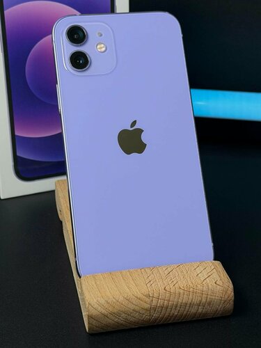 Изображение товара Смартфон Apple iPhone 12, 64gb, Purple, RM, nano SIM + eSIM