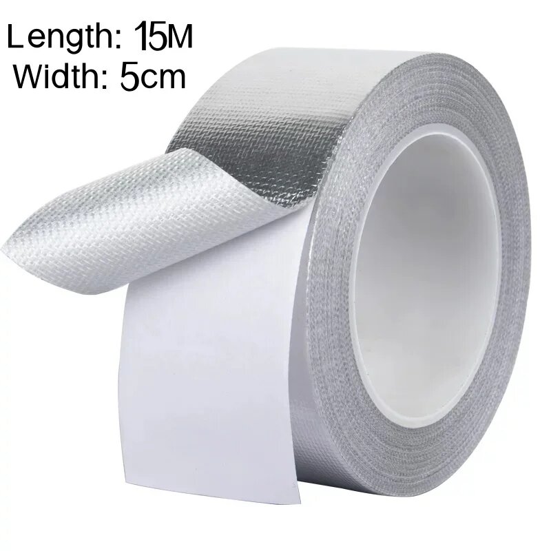 Алюминиевая теплоизоляционная лента 15M x 5cm, tape