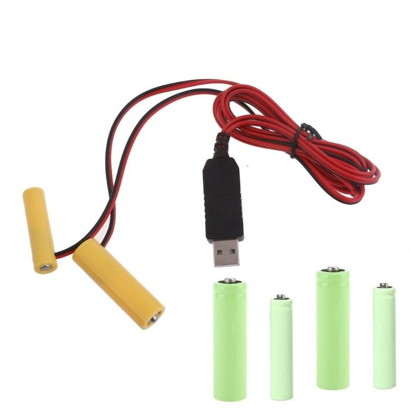 Замена батарей LR03+LR06 USB 4.5V