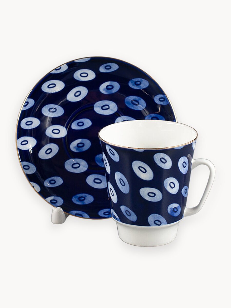 Кофейная пара "Gentle" форма Майская, коллекция Настроение, 165 мл, Императорский фарфоровый завод