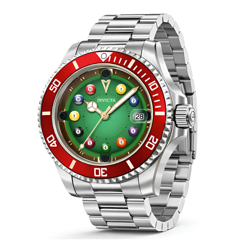 фото Наручные часы invicta pro diver, серебряный