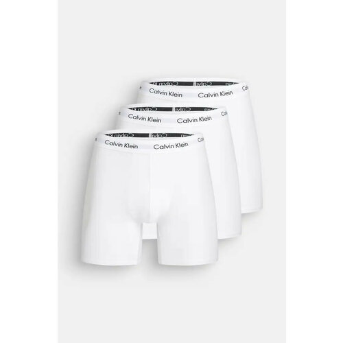 Трусы CALVIN KLEIN Boxer BRIEF 3 PACK, комплект из 3 шт., размер L, черный