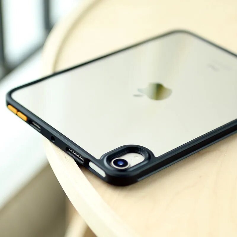 Для Apple iPad mini 6 2021 8,3 дюйма прозрачный чехол черное