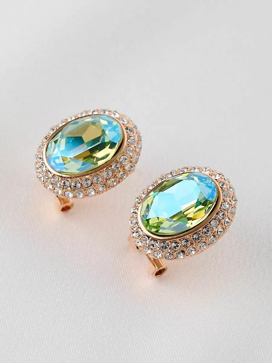 Серьги MONASHOP, кристаллы Swarovski, кристалл