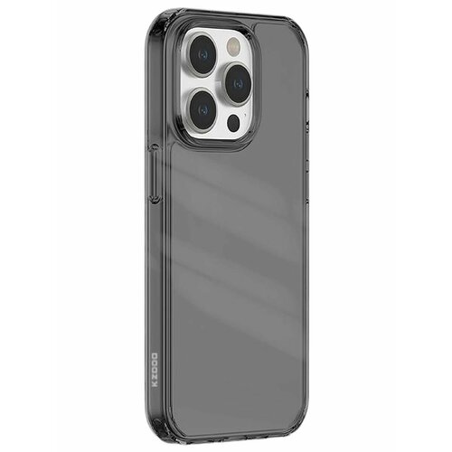 фото Чехол противоударный k-doo guardian для iphone 14 pro, темно-прозрачный kzdoo