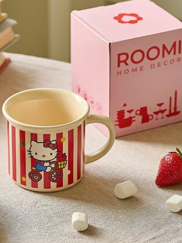 Кружка керамическая чашка с рисунком HelloKitty 300мл