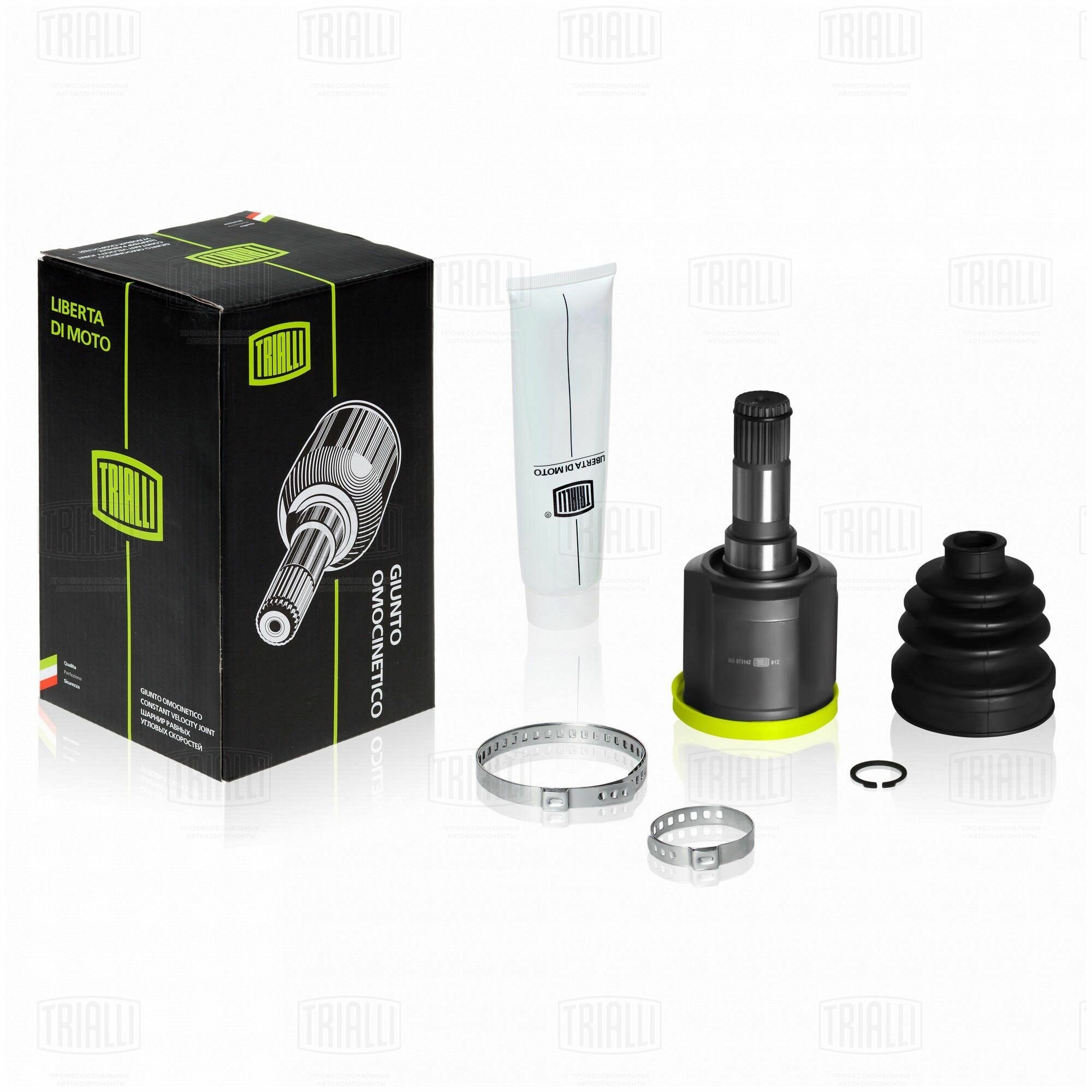 ШРУС для а м Kia Spectra 00- Ижевск 1.6i MT внутр. лев. TRIALLI GO 073142