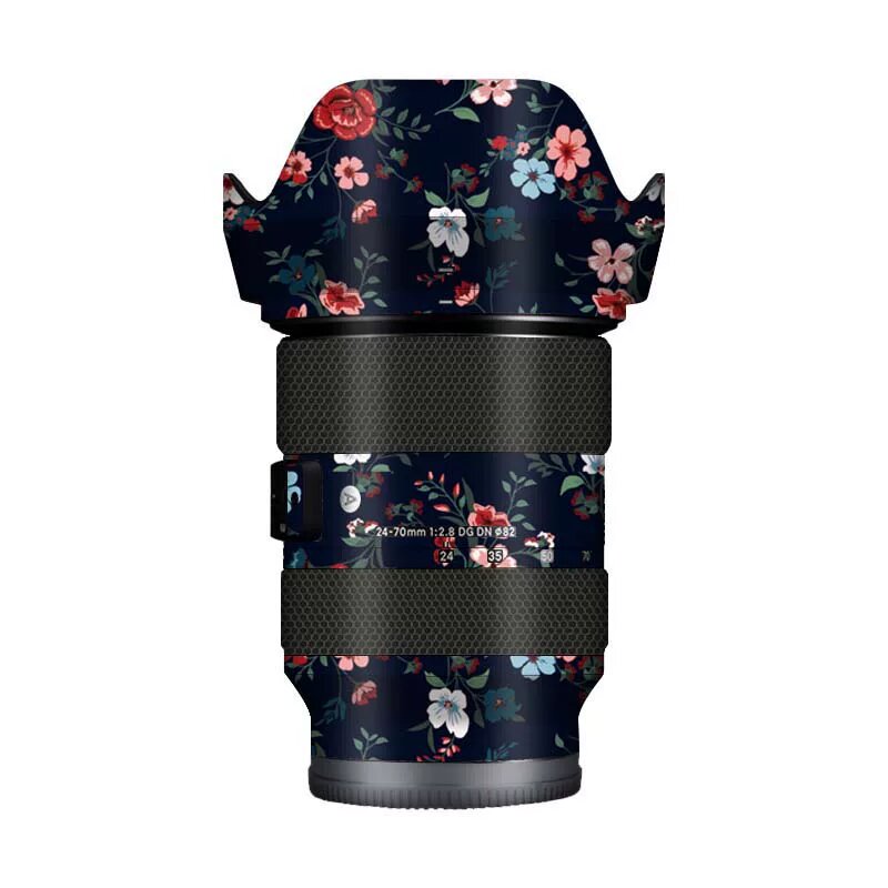 Meru защитная пленка для объектива Sigma 24-70mm f/2.8 DG DN Art, подходит для Sony E/Canon EF, узор цветочного поля,