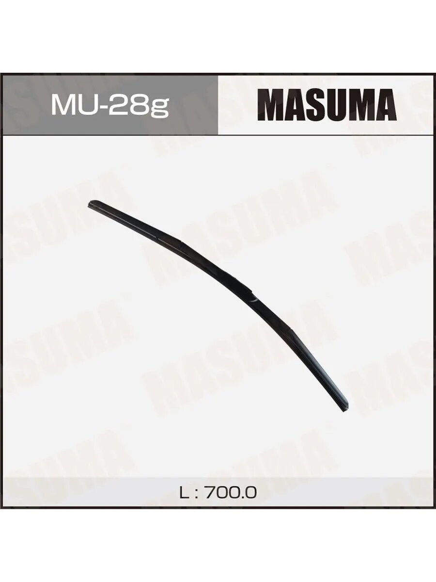 Щетка стеклоочистителя гибридная 28"/700 мм крюк, арт. MU28g