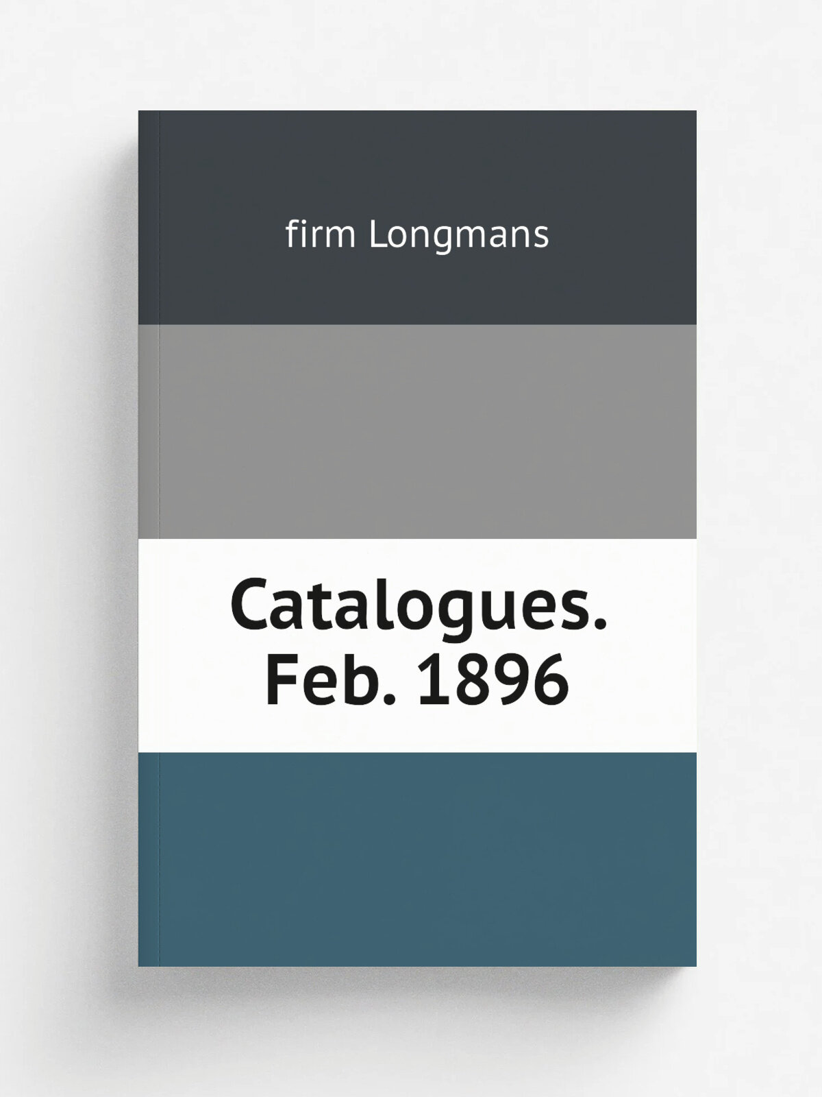 Catalogues. Feb. 1896