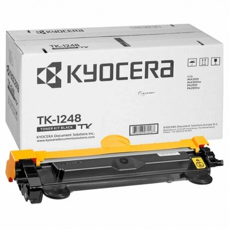 Картридж лазерный Kyocera TK-1248 1T02Y80NL0 черный (1500стр.) для Kyocera PA2001/PA2001W