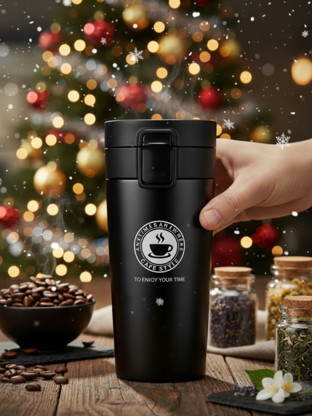 Термокружка, для горячих и холодных напитков, нержавеющая сталь, 500мл