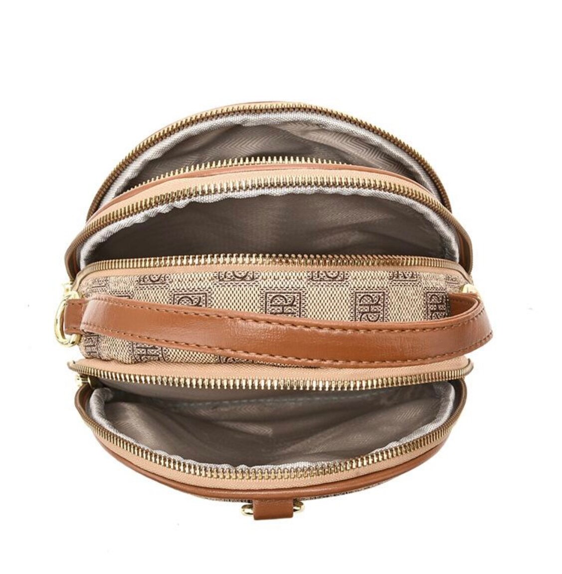 Рюкзак женский, повседневный, компактный, удобный , цвет бежевый — фото 1